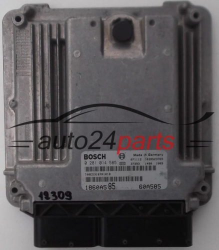 MOTORSTEUERGERÄT ECU STEUERGERAT MITSUBISHI LANCER 2.0 DID BOSCH 0 281 014 585, 0281014585, 1860A585, 60A585