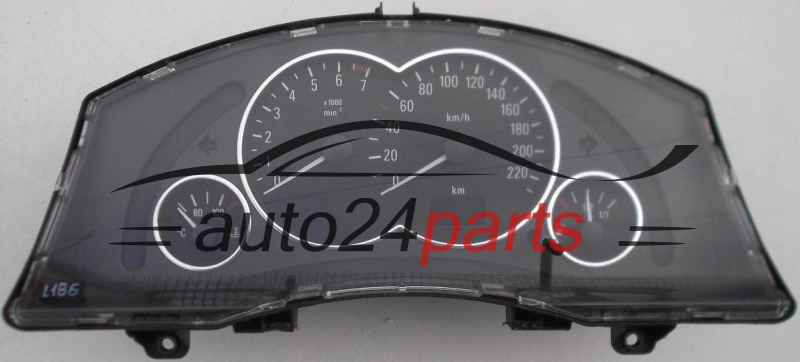 SPEEDOMETER INSTRUMENT CLUSTER OPEL MERIVA VDO 110080162027 13173382XU, 13173382 XU