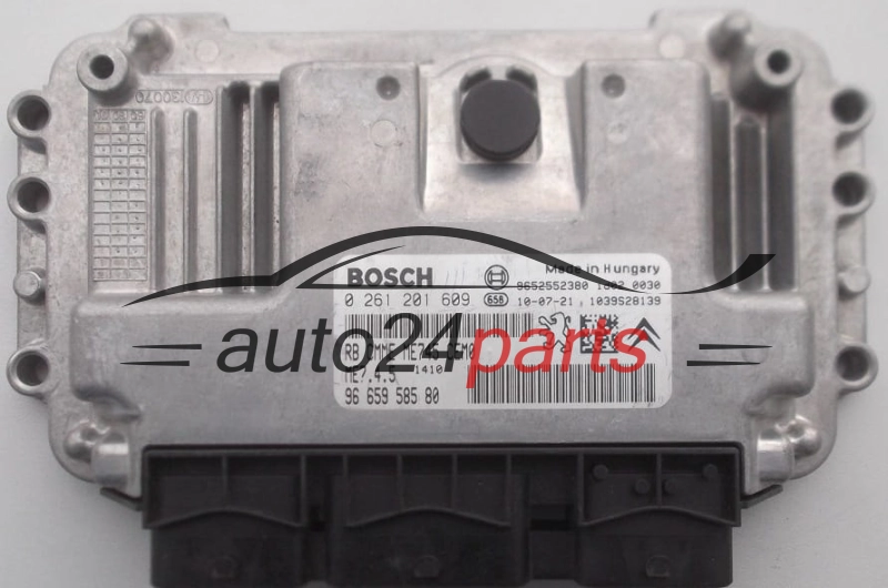 Μονάδα Ελέγχου Κινητήρα CITROEN C4 1.6 BOSCH 0 261 201 609,  96 659 585 80