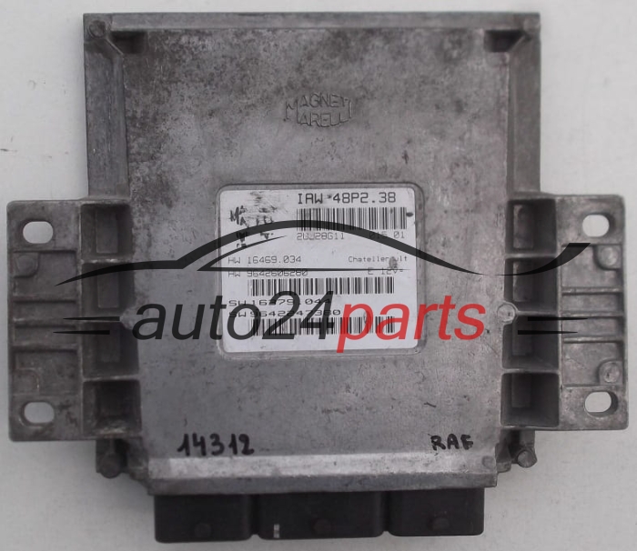 Μονάδα Ελέγχου Κινητήρα PEUGEOT 206 MAGNETI MARELLI  IAW48P238, 16469034, 9642606280, 16379044, 9642247380