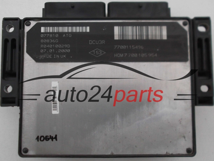 CENTRALITA DE MOTOR RENAULT KANGOO 1.9 D R04010029D