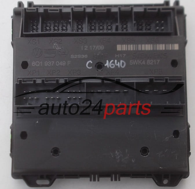 SEAT SKODA VW 6Q1937049F 5WK48217 Centralina de comando do sistema confort