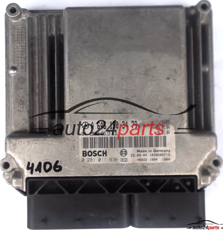 ECU ENGINE CONTROLLER MERCEDES W203 220 2.2 CDI A6461503479