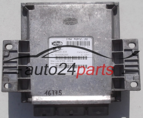 MOTORSTEUERGERÄT ECU STEUERGERAT PEUGEOT 206 MAGNETI MARELLI IAW 48P2.38, IAW48P238, 16469034, 9642606280, 16379054, 9644500980