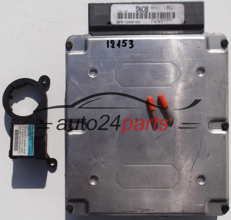 CENTRALINA MOTORE FORD FIESTA 1.4 VISTEON 96FB-12A650-ACA, 96FB12A650ACA, SNOB, LPE-107 