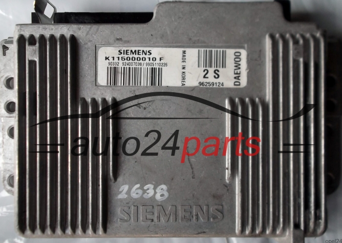 calculateur moteur pour daewoo chevrolet matiz 0.8 