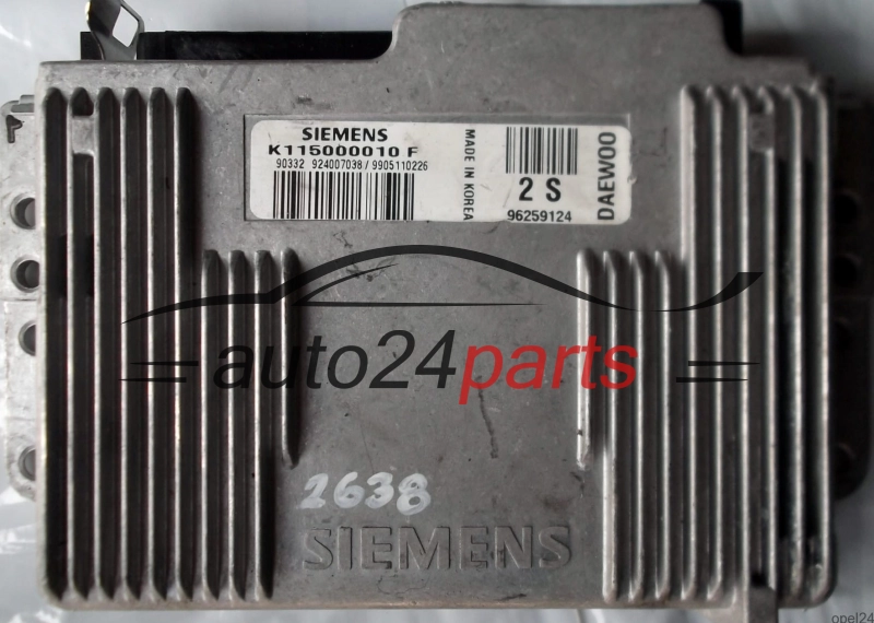 calculateur moteur pour daewoo chevrolet matiz 0.8 