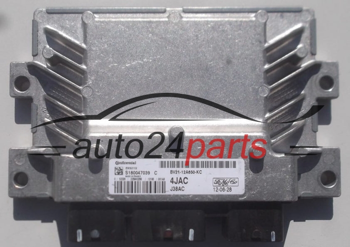 MOTORSTEUERGERÄT ECU STEUERGERÄT FORD CONTINENTAL S180047039 C,  FoMoCo BV21-12A650-KC