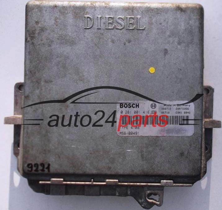 KOMPUTER STEROWNIK SILNIKA ROVER 420 2.0, BOSCH 0 281 001 418, 0281001418, MSB100491 -