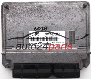KOMPUTER STEROWNIK SILNIKA SKODA FABIA 1.2 SIEMENS 5WP40060 07, 03D 906 032 A, 03D906032A -