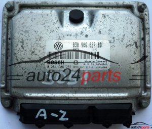 CALCULATEUR MOTEUR VW VOLKSWAGEN POLO 1.4 030906032BD, BOSCH 0261206767