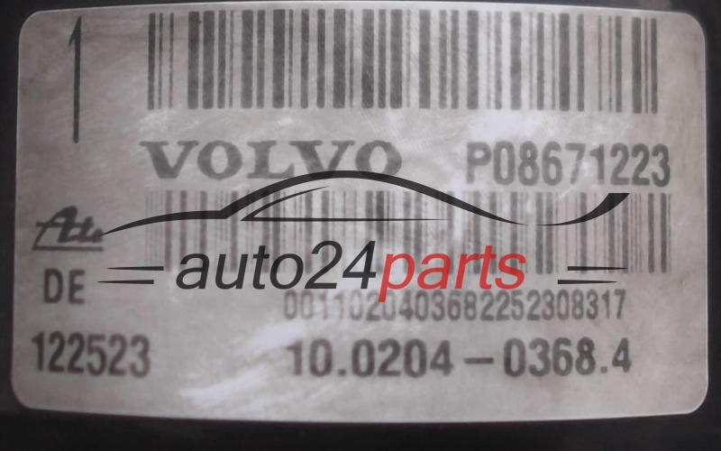 ABS CENTRALINA POMPA VOLVO S60 V70 P08671233
