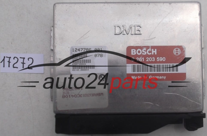 Μονάδα Ελέγχου Κινητήρα BMW E36 318 BOSCH 0 261 203 590, 0261203590, 1247786 001, 26RT4575 