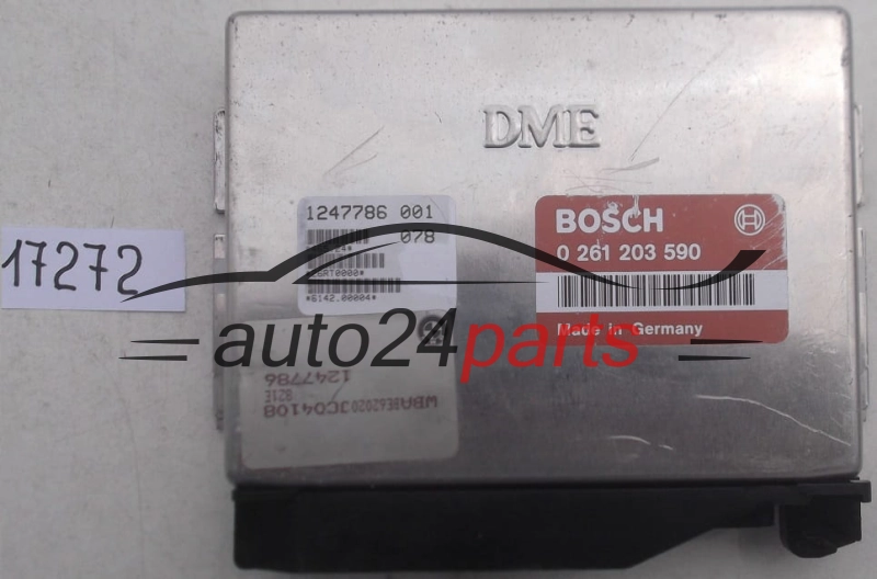 Μονάδα Ελέγχου Κινητήρα BMW E36 318 BOSCH 0 261 203 590, 0261203590, 1247786 001, 26RT4575 