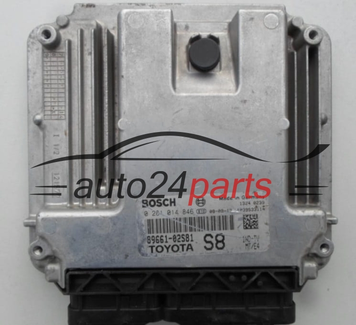 TOYOTA AURIS 1.4 D4D BOSCH 0281014846, 0 281 014 846, 89661-02S80, 8966102S80 S8, 1039S31749