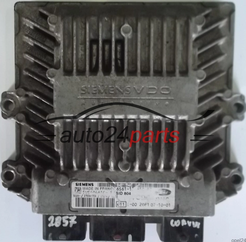calculateur moteur pour ford fiesta, fusion 1.4 tdci