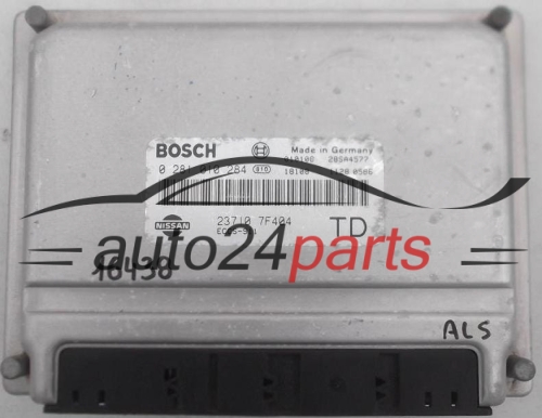 Μονάδα Ελέγχου Κινητήρα NISSAN TERRANO 2.7 TDI BOSCH 0281010284, 0 281 010 284, 237107F464, 23710-7F464 TD