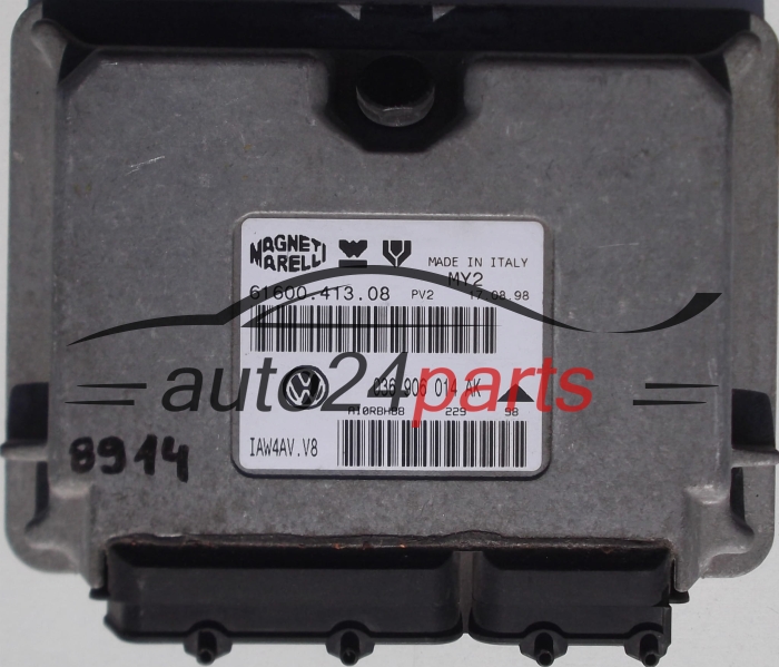 CENTRALINA DO MOTORE VW VOLKSWAGEN LUPO 1.4, 036 906 014 AK, 036906014AK, 61600.413.08, 6160041308, IAW 4AV.V8, IAW4AVV8