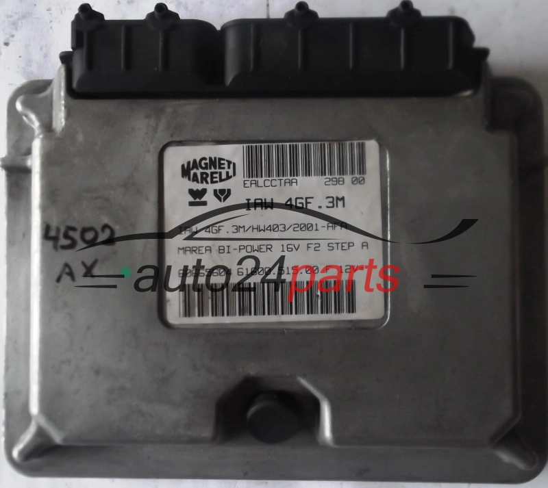 KOMPUTER STEROWNIK SILNIKA FIAT MAREA IAW4GF3M, IAW 4GF.3M/HW403/2001-AFA, 60665604 6160051500, 61600.515.00 
