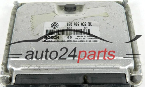 ΜΟΝΑΔΑ ΕΛΕΓΧΟΥ ΚΙΝΗΤΗΡΑ VW VOLKSWAGEN POLO 1.0 030906032BC, 030 906 032 BC, BOSCH 0261206766, 0 261 206 766