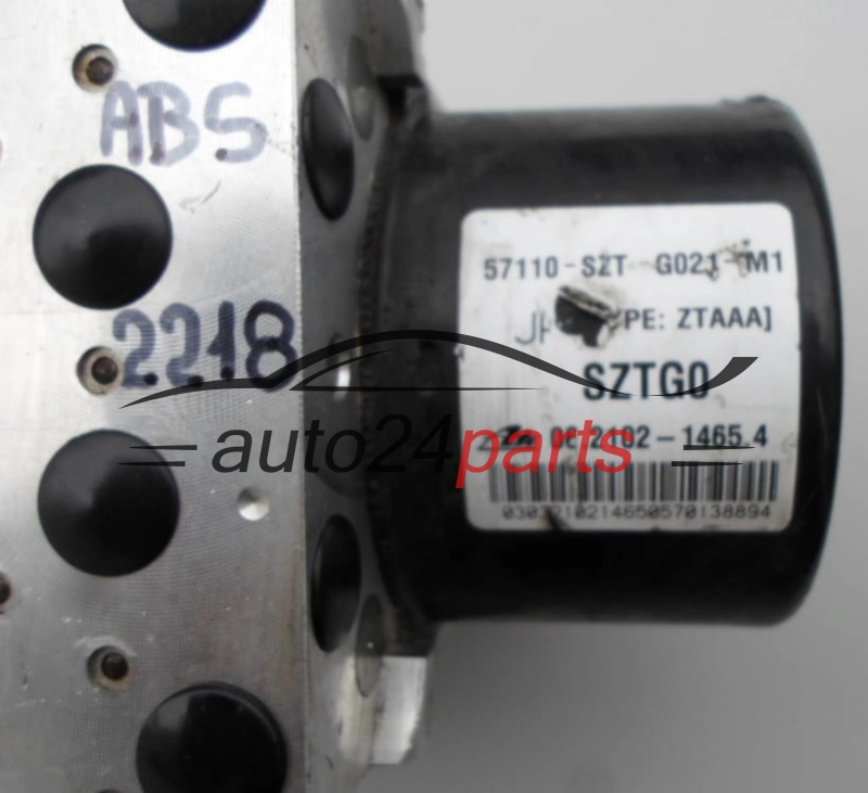 POMPE HYDRAULIQUE ET CALCULATEUR d'ABS HONDA CR-Z 57110SZTG021M1, ATE  06210214654