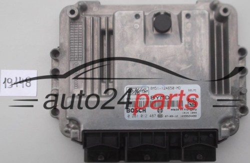 KOMPUTER STEROWNIK SILNIKA FORD FOCUS 1.6 TDCI BOSCH 0 281 012 487, FoMoCo 8M51-12A650-MD