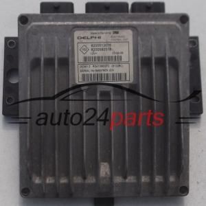 MOTORSTEUERGERÄT ECU STEUERGERÄT RENAULT 1.5 DCI DELPHI R0410B037C, 8200513076, 8200582518 