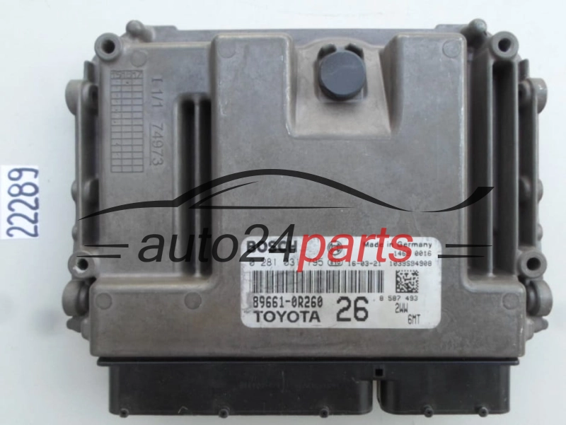Μονάδα Ελέγχου Κινητήρα TOYOTA RAV 4 BOSCH 0 281 031 795, 0281031795, 89661-0R260, 896610R260