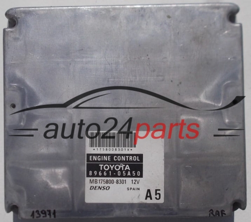 MOTORSTEUERGERÄT ECU STEUERGERAT TOYOTA AVENSIS  8966105A50, MB1758008301 