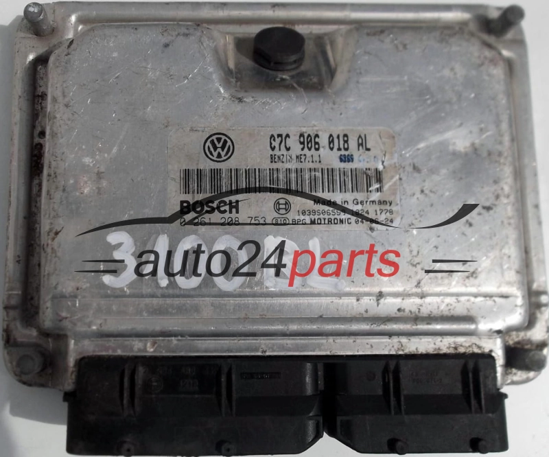 MOTORSTEUERGERÄT ECU STEUERGERÄT VW VOLKSWAGEN TOUAREG 6.0 07C906018AL