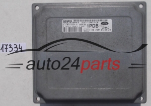 CENTRALINA DO MOTORE FORD FIESTA 1.25 SIEMENS S118107004 D, S118107004D, 3S61-12A650-CB, 3S6112A650CB, 1PDB 