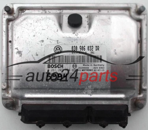 KOMPUTER STEROWNIK SILNIKA SEAT AROSA 1.0 MPI 030 906 032 DR, 030906032DR, BOSCH 0 261 207 624, 0261207624, BENZIN ME7.5.10 3991, 26SA0000 -  10981