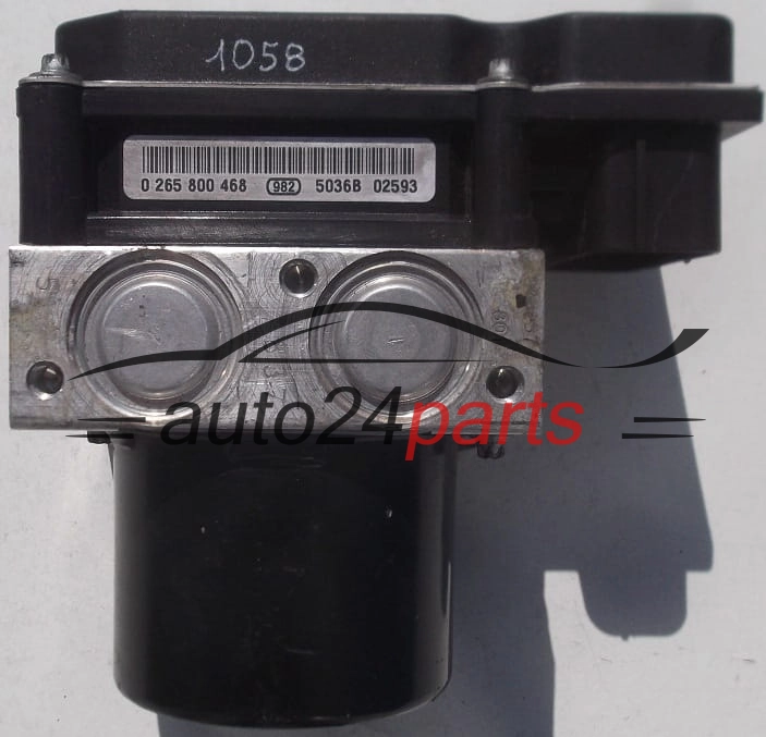 ABS CENTRALINA POMPA VOLKSWAGEN FOX POLO 0265231626, 5Z0 614 117 B, 5Z0614117B, 0 265 800 468, 0265800468 