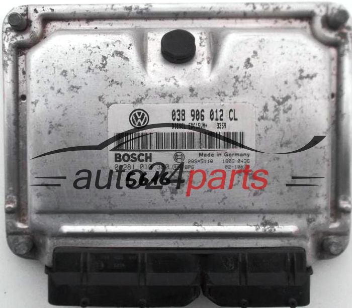 KOMPUTER STEROWNIK SILNIKA SKODA OCTAVIA 1.9 TDI ASV AHF 038 906 012 CL