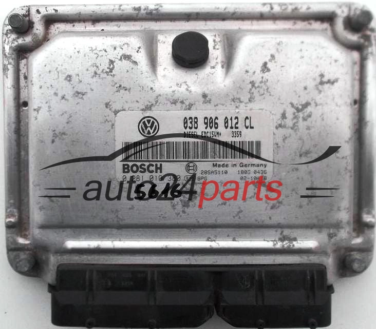 KOMPUTER STEROWNIK SILNIKA SKODA OCTAVIA 1.9 TDI ASV AHF 038 906 012 CL