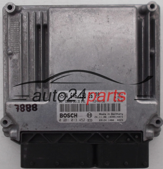 ECU ENGINE CONTROLLER MERCEDES VITO VIANO 2.2 CDI BOSCH 0 281 013 452,  A 646 150 26 78