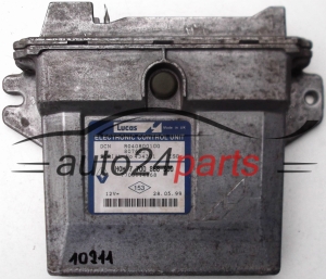 MOTORSTEUERGERÄT ECU STEUERGERAT RENAULT KANGOO CLIO 1.9, HOM 7 700 868 300, 7700868300, R04080010G, 80760J