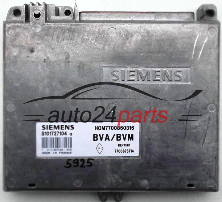  ECU ENGINE CONTROLLER RENAULT LAGUNA 2.0 S101727104Q