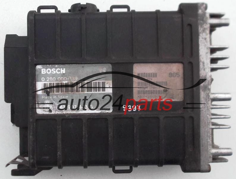 Centralita de motor Volkswagen Passat Jetta Seat Toledo 1.8 443907403G Bosch 0280000739