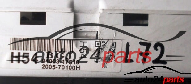 CUADRO INSTRUMENTOS HYUNDAI MATRIX 1.6 H54 BGJ 9400317510, 94003-17510, 200570100H, 2005-70100H