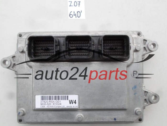 CALCULATEUR MOTEUR HONDA CIVIC 37820-RSA-G01, 37820RSAG01