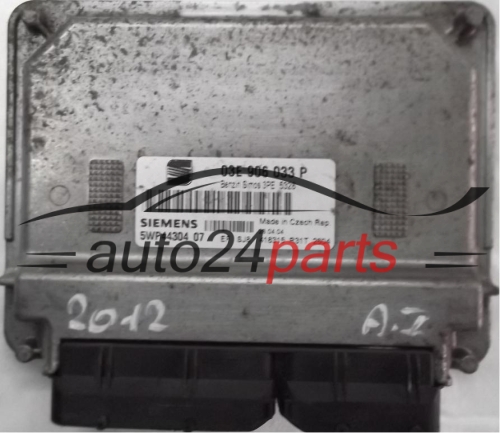 KOMPUTER STEROWNIK SILNIKA SEAT IBIZA 1.2 SIEMENS BENZIN SIMOS 3PE 5328 5WP44304 03E906033P