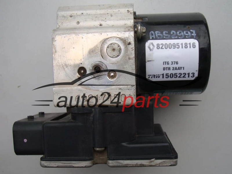 POMPE HYDRAULIQUE ET CALCULATEUR d'ABS RENAULT MASTER 8200951816, 15052213