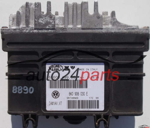 CENTRALINA DO MOTORE SEAT IBIZA 1.6 8V, 6K0906030E, 6160049900, IAW1AV.V7