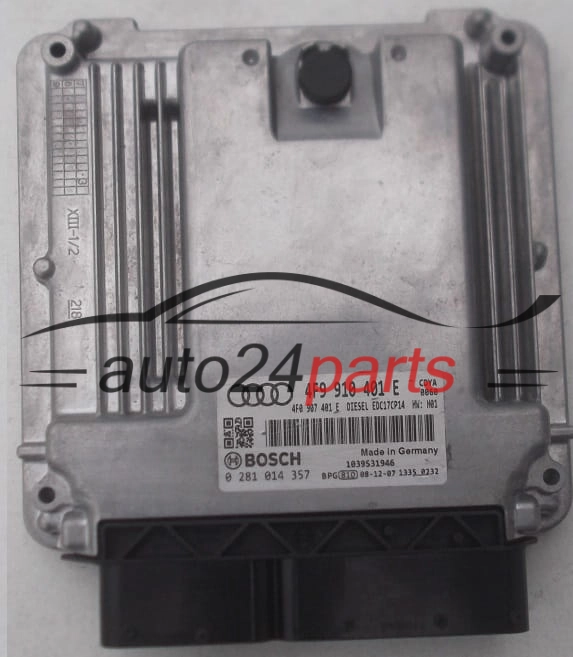 AUDI A6 3.0 TDI BOSCH 0 281 014 357, 0281014357, 4F9 910 401 E, 4F9910401E, 4F0 907 401 E, 4F0907401E