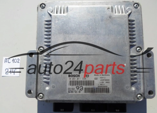 KOMPUTER STEROWNIK SILNIKA PEUGEOT 2.0 HDI BOSCH 0 281 011 338, 0281011338, 96 491 581 80, 9649158180