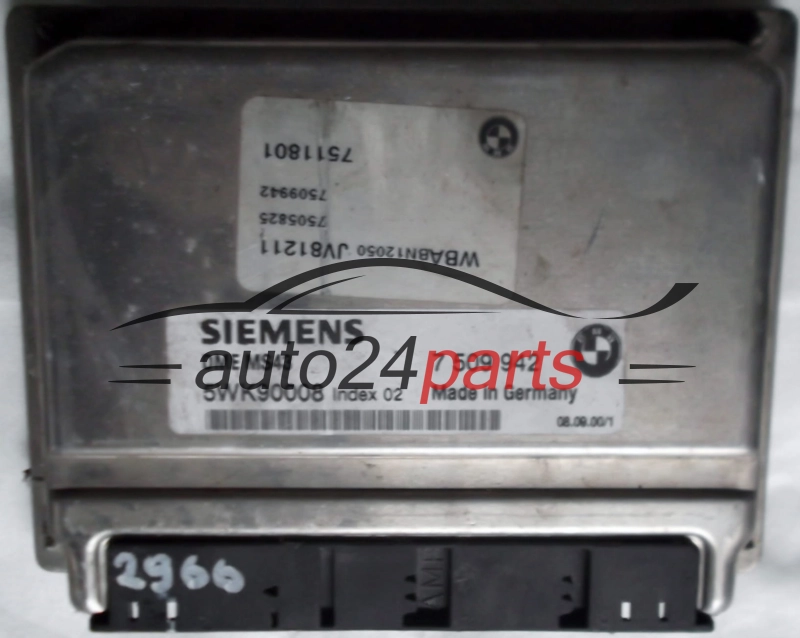 calculateur moteur pour bmw e46 320 330 5 e39 520 525 530
