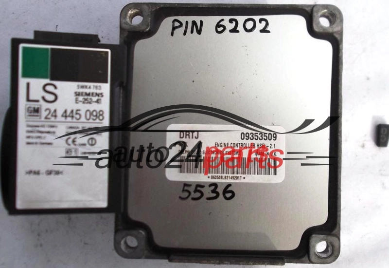 Μονάδα Ελέγχου Κινητήρα OPEL ASTRA G CORSA C ZAFIRA A DELPHI DELCO 09353509 DRTJ,  HSFI-2.1