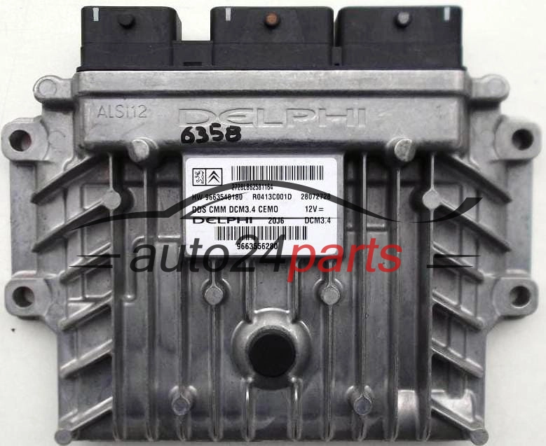 ECU ENGINE CONTROLLER PEUGEOT 407 2.0 HDI R0413C001D