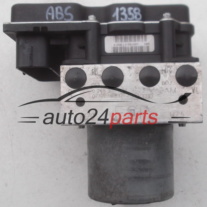 Aντλία ABS AUDI A5 BOSCH 0 265 235 324, 0265235324, 8K0 614 517 AM, 8K0614517AM, 0 265 950 605, 0265950605